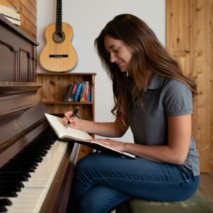Cómo escribir letras de canciones