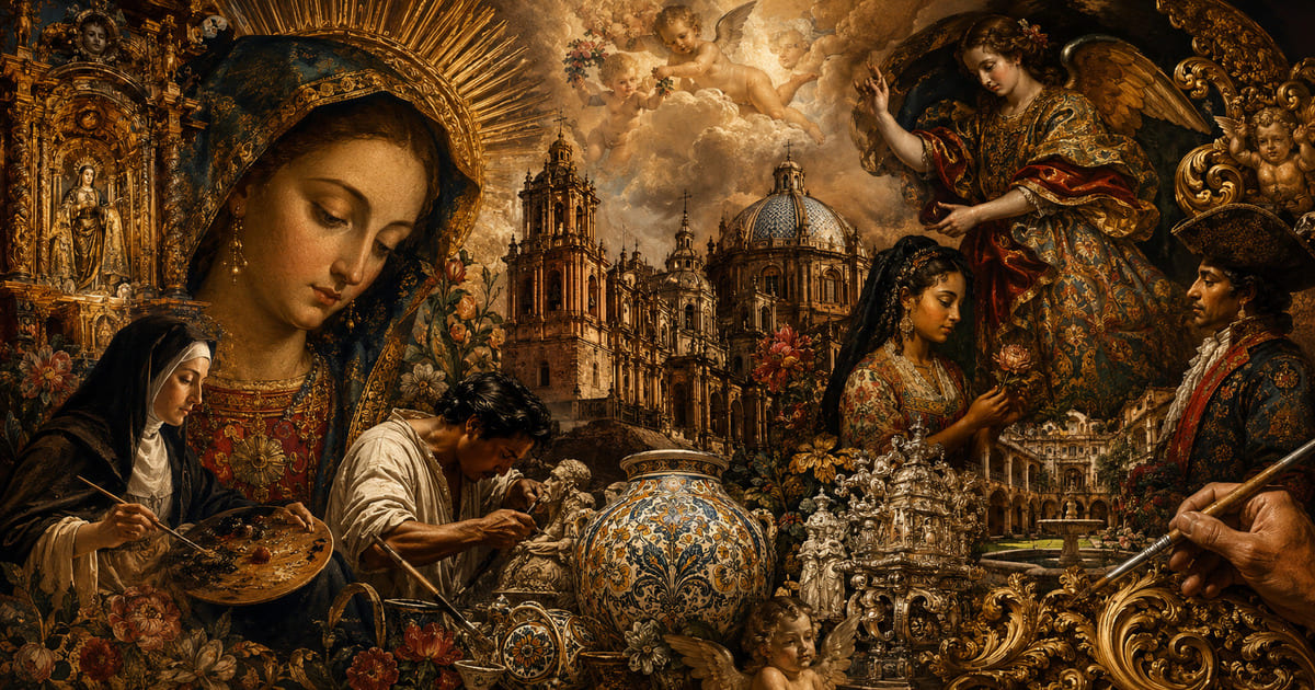 Arte Novohispano de los Siglos XVii y XViii